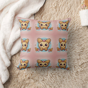 Coussin Cute Kawaii Papillon Cookies Imprimer
