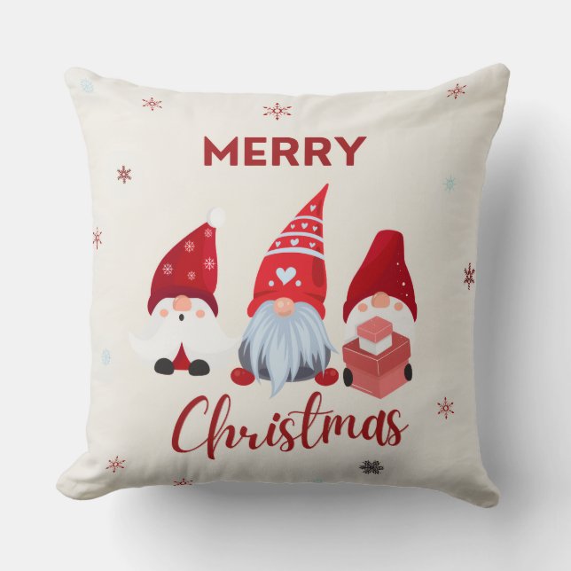 Coussin Cute Merry Christmas (Recto)