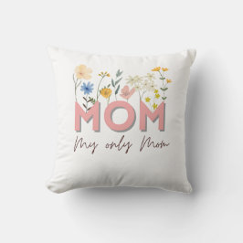 Coussin Cute Mother’s Day Pillow | Gift for Mom Home Decor