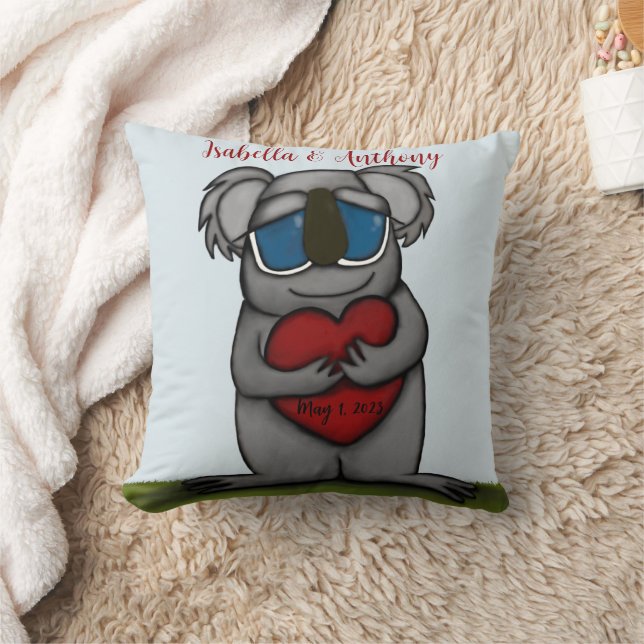 Coussin Cute Ours Koala (Couverture)