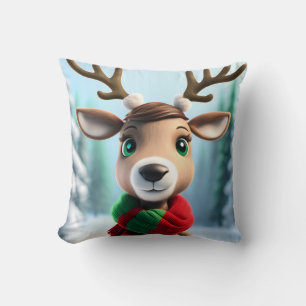 Coussin Cute Reindeer
