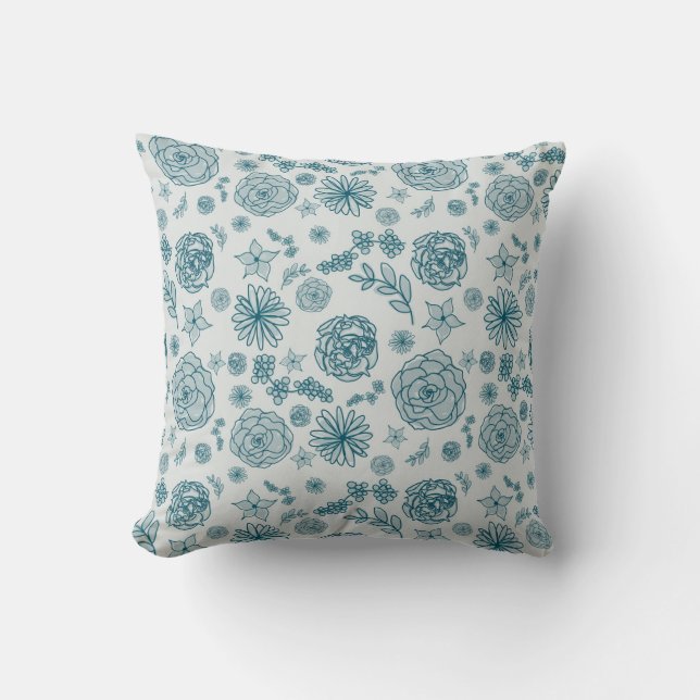 Coussin Cute Succulent (Recto)