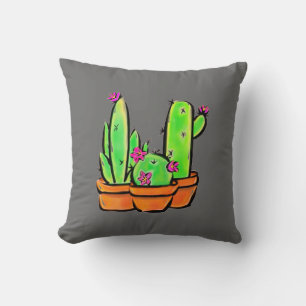 Coussin Cute sud-ouest Cactus cactus cactus succulents