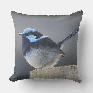 Coussin Cute Superb Fairywren Cushion