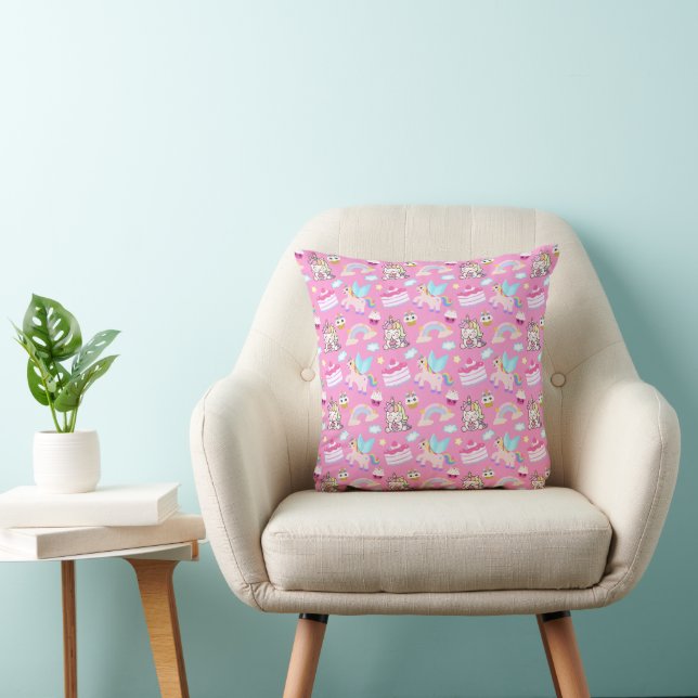 Coussin Cute Unicorn (Chaise)