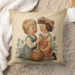 Coussin Cute Vintage Kids