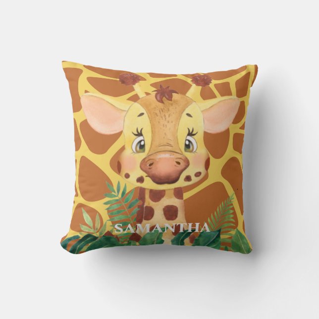 Coussin Cute Wildlife adorable animal baby (Recto)