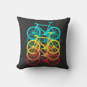 Coussin Cyclisme Rétro, Vélo De Route
