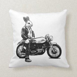 Coussin Cycliste de lapin