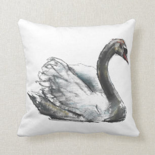 Coussin Cygne