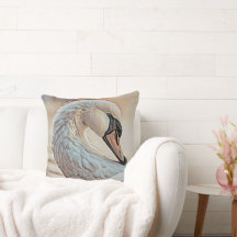 *~* Cygne blanc SC1 Plumes détaillées