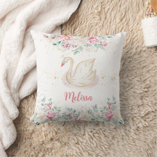 Coussin Cygne Princesse