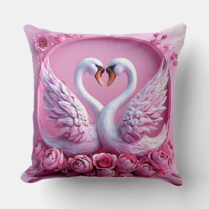 Coussin Cygnes de mariage