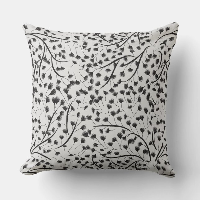 Coussin d'accent - Botanique Coussin de jet (Recto)