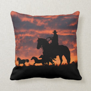 Coussin d'accent de la décoration de Ranch Cowboy