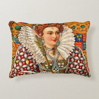 Coussin d'accent de la Reine Elizabeth