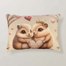 Coussin d'accent de mignonette petits ours