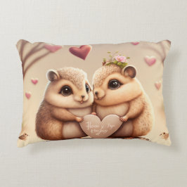Coussin d'accent de mignonette petits ours