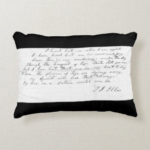 Coussin d'accent de textes de la chanson de
