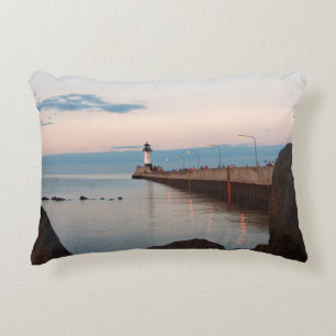 coussin d'accent double face Duluth North Pier