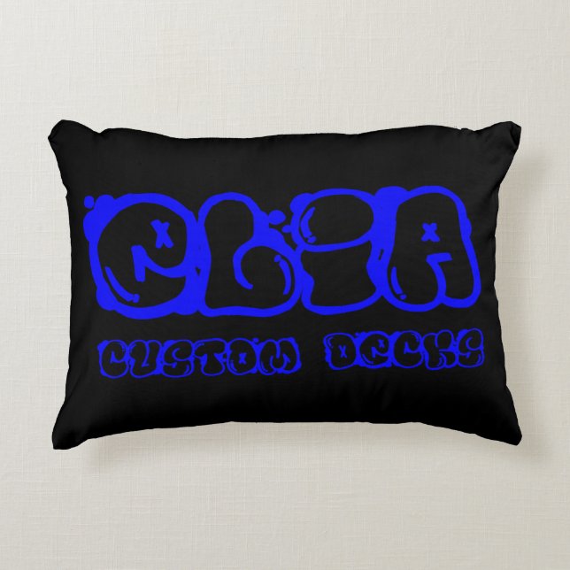 Coussin d'accent Elia graphiti (Devant)