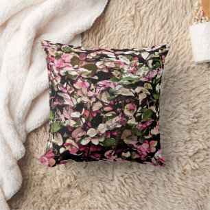 Coussin D'ACCENT FLORAL/PLANTE DE NEIGE/PINKS, VER