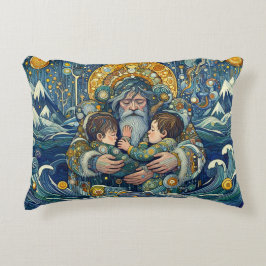 coussin d'accent "nuit froide, bras forts"