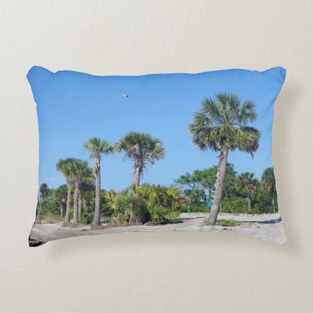 Coussin d'accent Palm Trees (Devant)