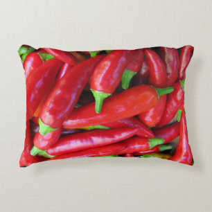 Coussin d'accent pour poivrons chauds