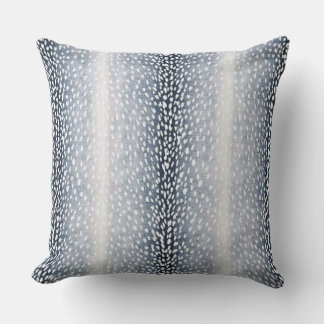 Coussin d'accentd'ortie bleu marine