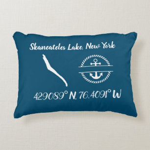 Coussin d'accentdu lac Skaneateles