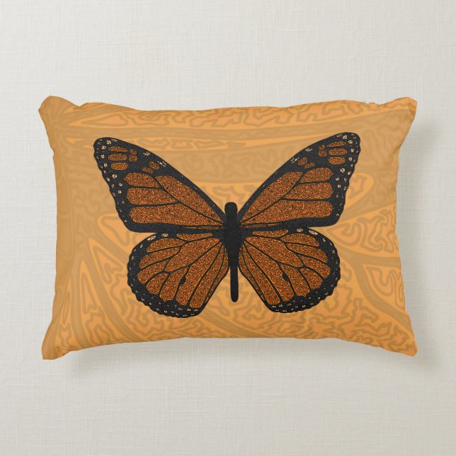 Coussin d'accents de monarque (Devant)