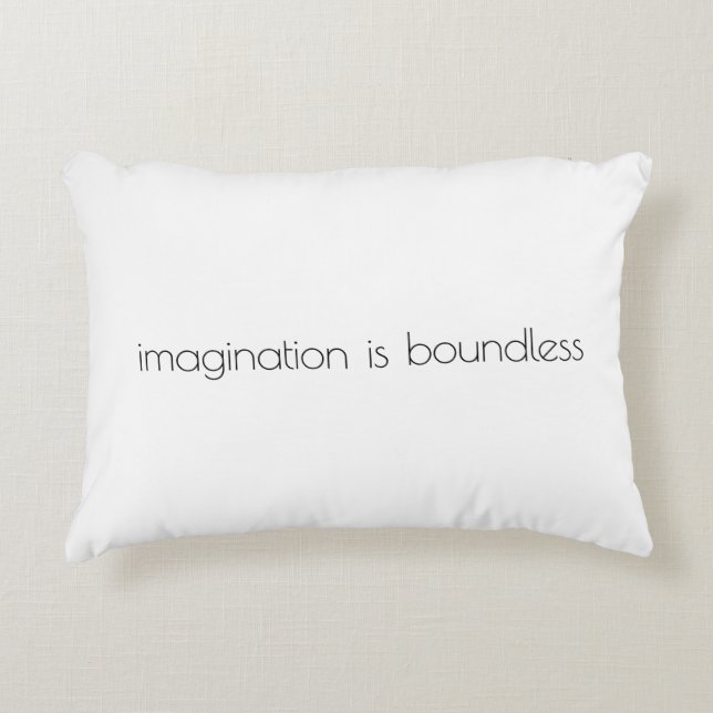 Coussin d'accents d'imagination (Devant)