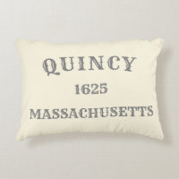 Coussin d'accents Quincy MA