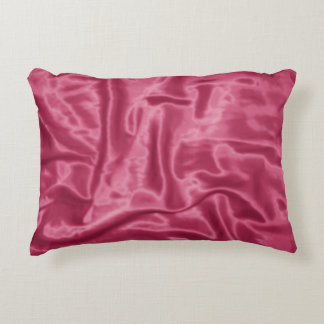 Coussin d'accents satiné-rectangulaire Mauve