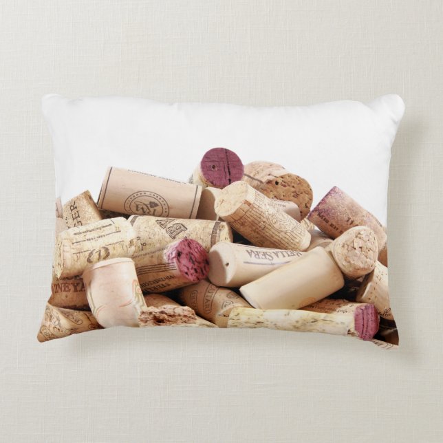 Coussin d'accents Vins Corks (Dos)