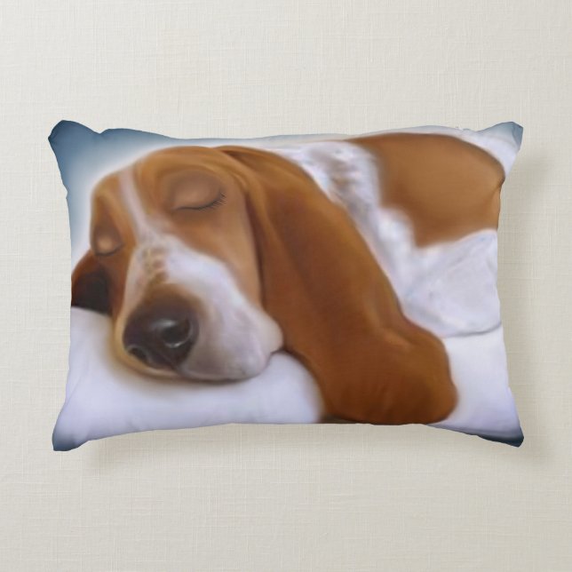 Coussin d'accentuation Amoureux des chiens double  (Devant)