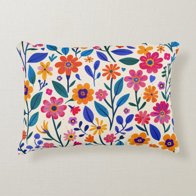 Coussin d'accentuation brillante du jardin (Devant)