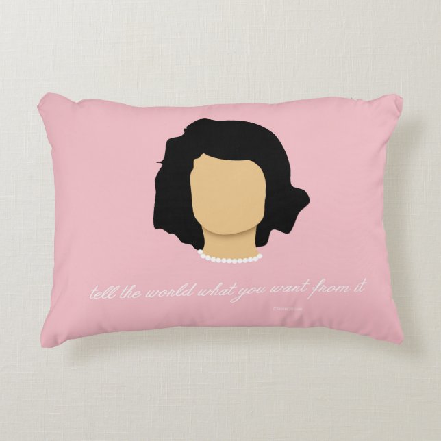 Coussin d'accentuation de Jackie Kennedy-Onassis (Devant)