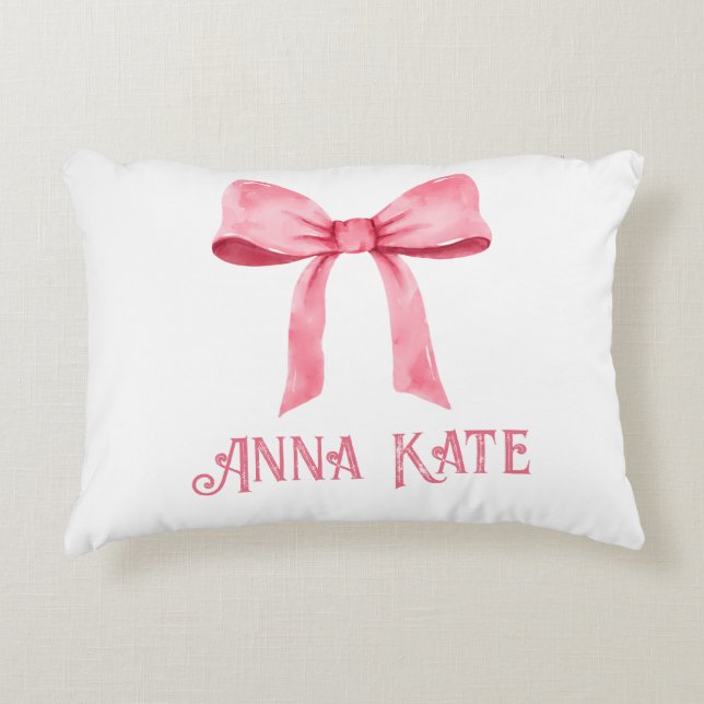 Coussin d'accentuation de la coquette rose personn (Devant)