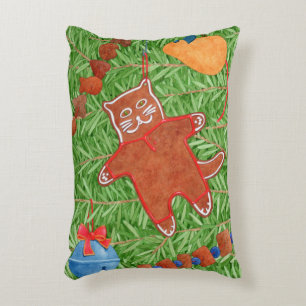 Coussin d'accentuation de la KITTY GINGERBREAD