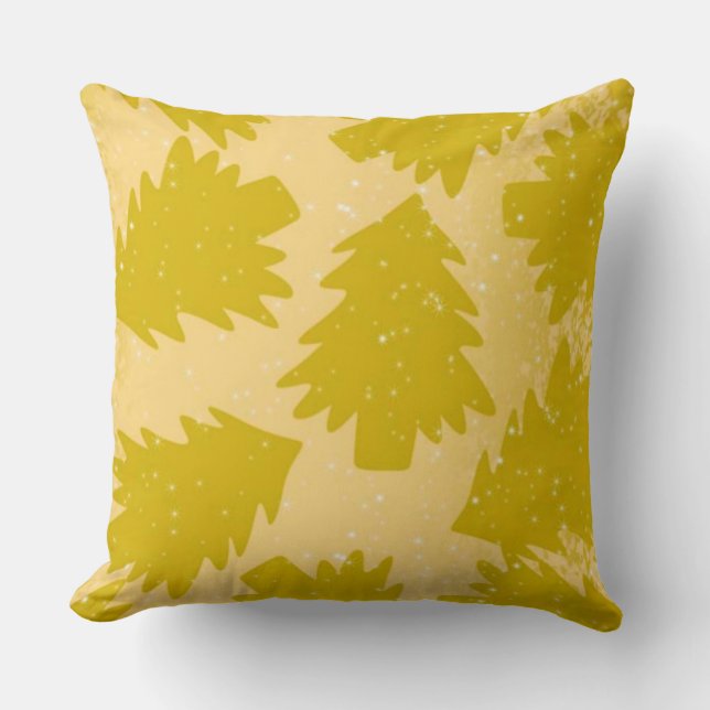 Coussin d'accentuation de l'arbre de Noël (Recto)