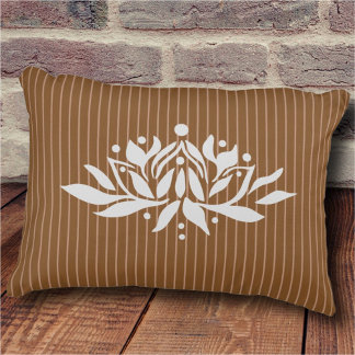 Coussin d'accentuation de Lotus Flamable personnal