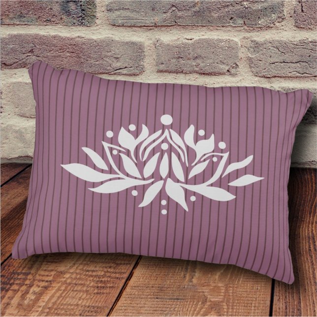Coussin d'accentuation de Lotus Flamable personnal (Créateur téléchargé)