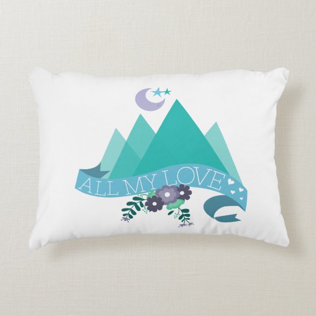 Coussin d'accentuation - Décor maison - Pépinière (Devant)