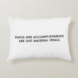 Coussin d'accentuation des Idéaux matières