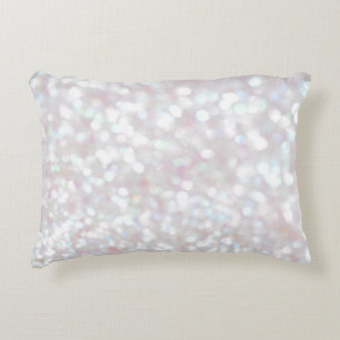 Coussin d'accentuation d'impression blanc