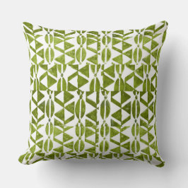 Coussin d'accentuation d'impression verte