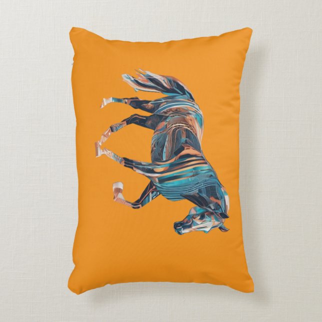 Coussin d'accentuation du cheval (Devant(Vertical))