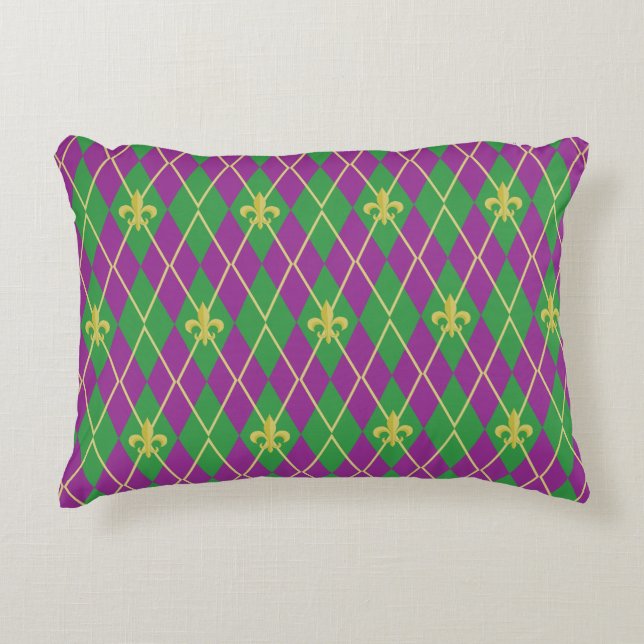 Coussin d'accentuation du Jacquard carnaval (Devant)
